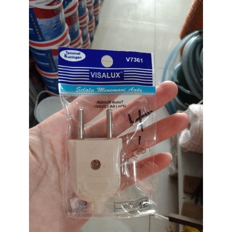 Steker colokan gepeng VISALUX