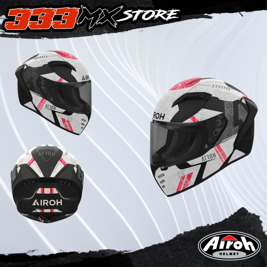 AIROH CONNOR OMEGA MATT HELM AIROH CONNOR OMEGA MATT ORIGINAL ADVENTUR