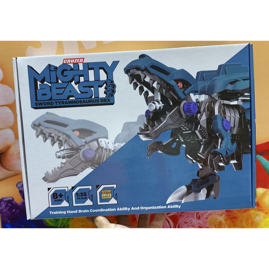 Sale Mainan: Cruzer Mighty Beast Sword Tyrannosaurus Rex Scale1:35 Original