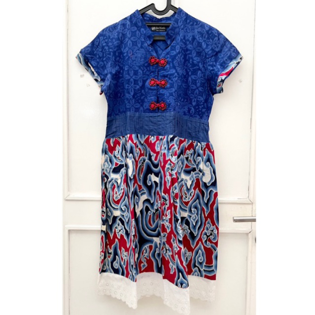 Batik dress mega mendung by Youl Batikku