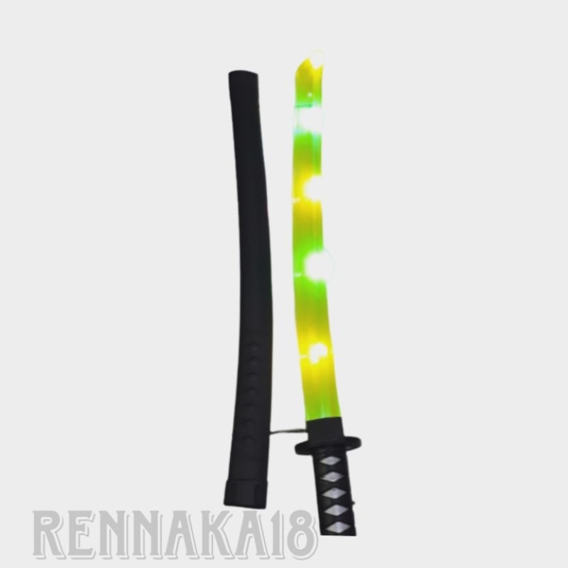 mainan samurai/ katana LED anak-anak