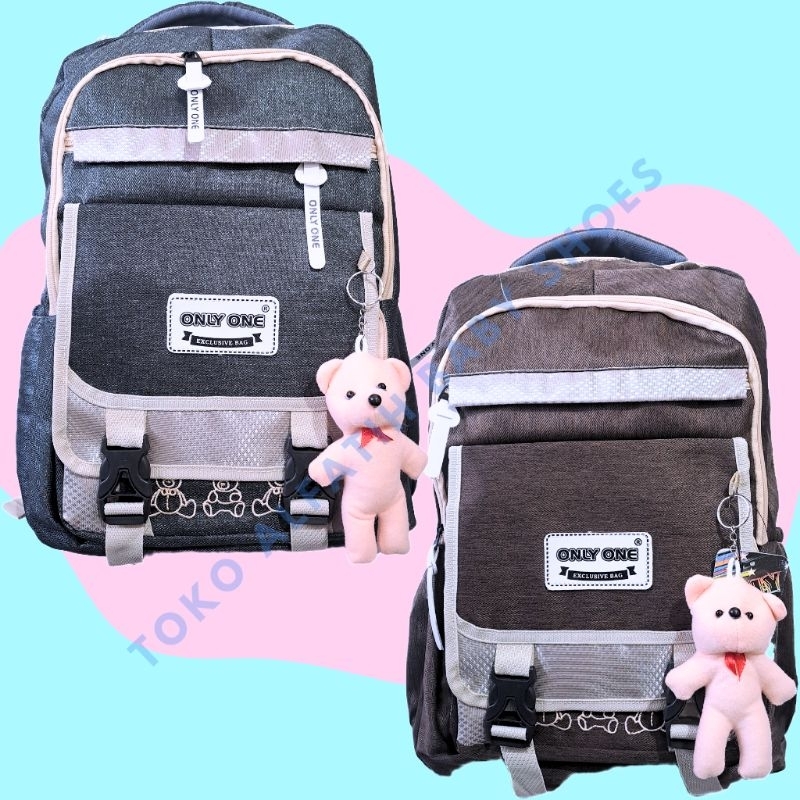 tas ransel sekolah anak perempuan SD SMP model terbaru menggunakan bahan yang lebih tebal dikelasnya