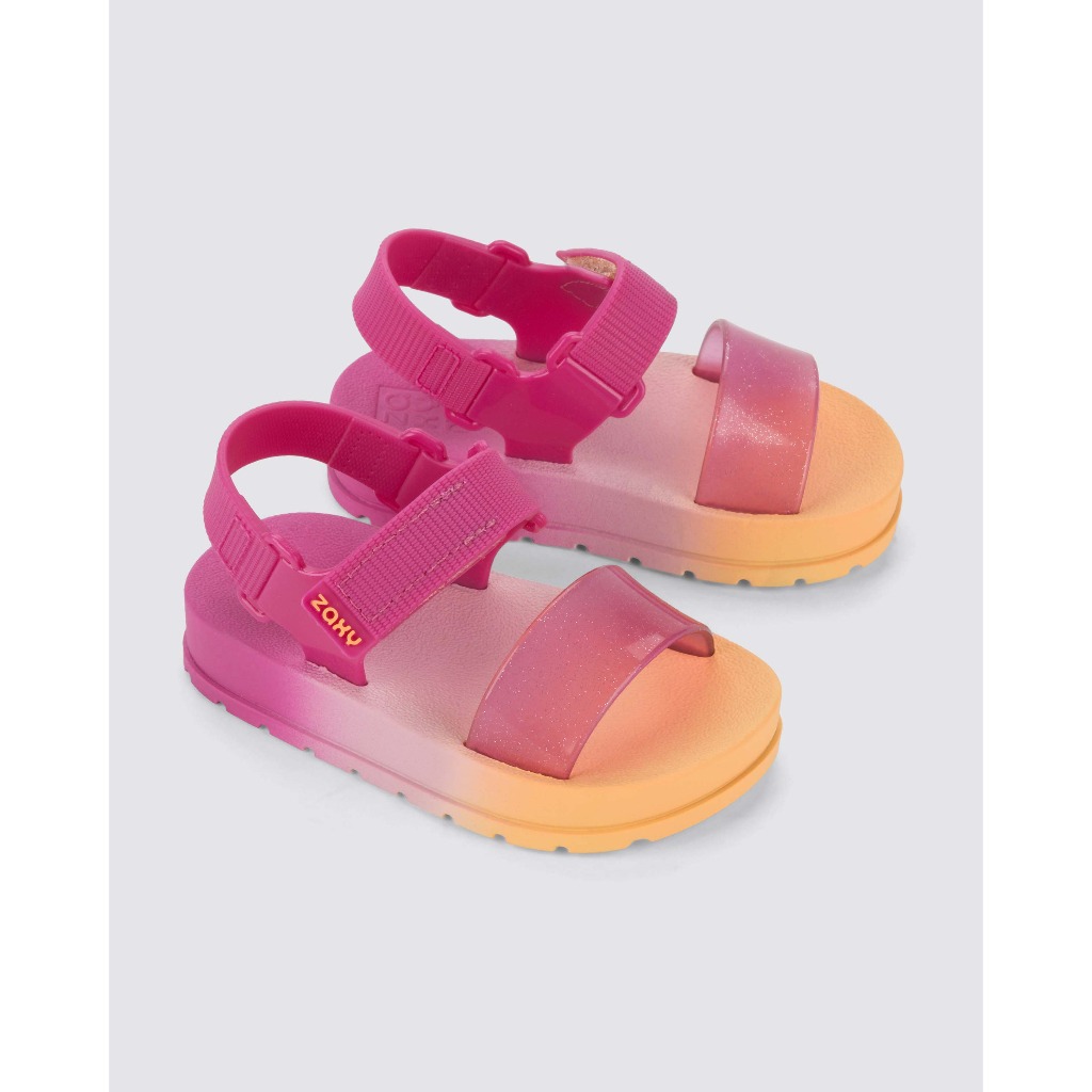 NEW Sepatu Sandal Anak ZaxyNina Moderninha Sand Baby Pink Fuschia