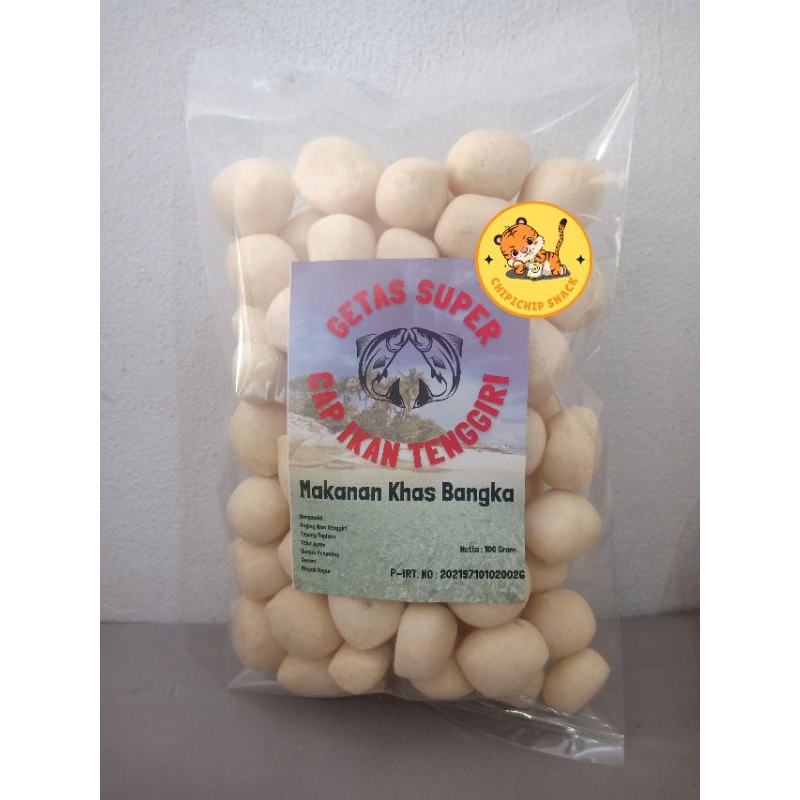 

Getas Super Cap Ikan Tenggiri 100 Gram Asli Bangka / Getas Super Bangka