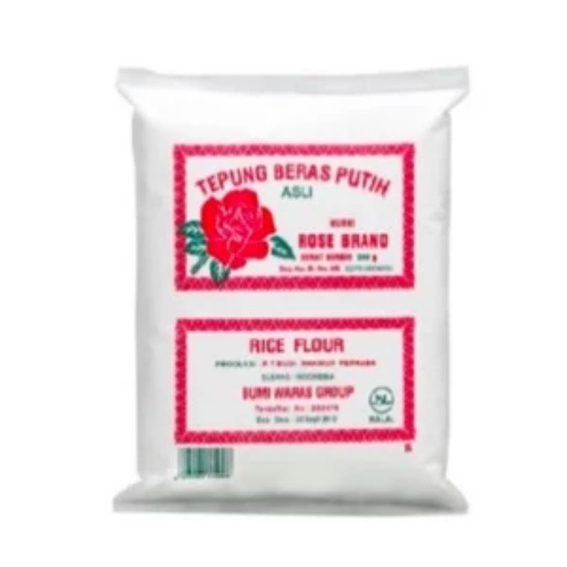 

Tepung beras Rose brand 500gr