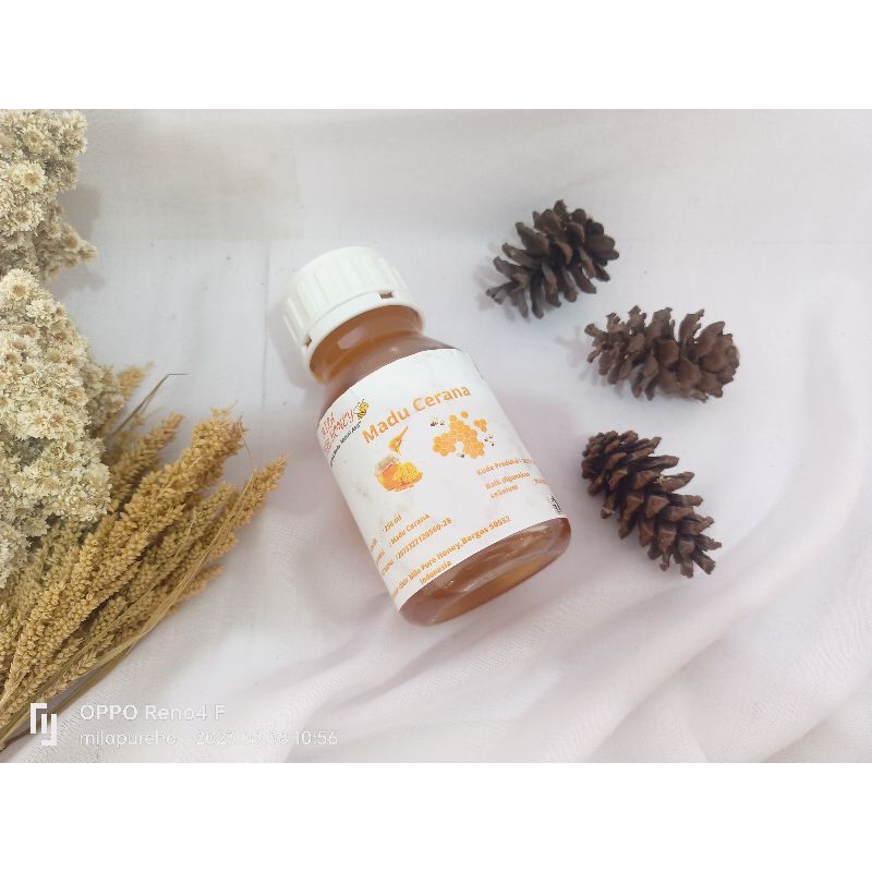 

Madu Asli Tanpa Campuran Merk Milapurehoney Jenis Liar Tidak Hasil Budidaya UlK 250 Ml