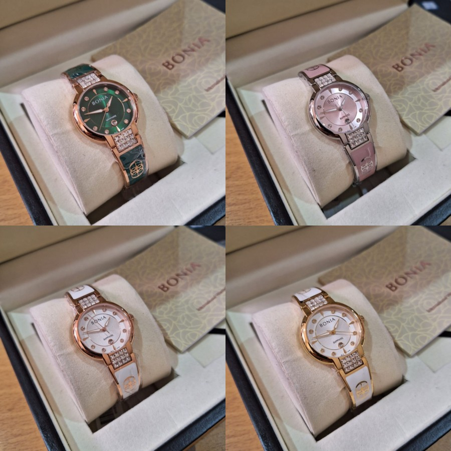 JAM TANGAN WANITA BONIA BNB10754-2517S/BNB10754 SAPPHIRE CERAMIC ORIGINAL