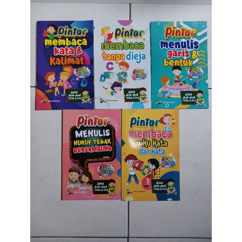 Pintar Untuk Anak Anak Tk & PAUD (Brian Publisher)