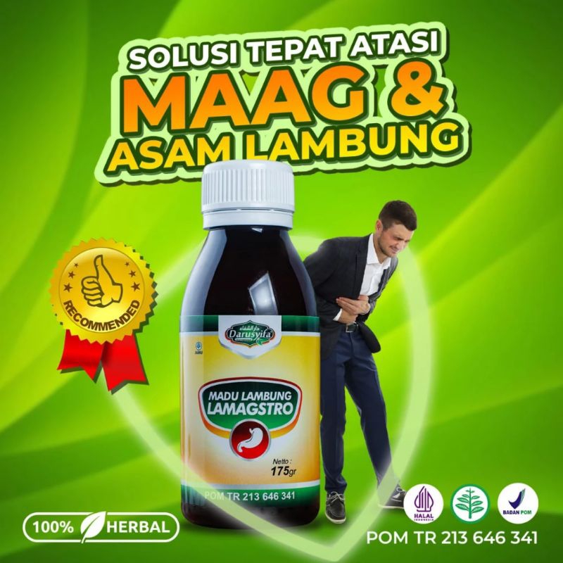 

Darusyifa - Madu Lamagstro Obat Asam Lambung Herbal 175gr Ampuh Atasi Maag Kronis dan Nafsu Makan