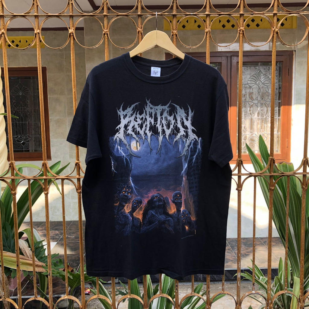 TSHIRT / KAOS BAND / REPTON / DEATH METAL SUKABUMI / ORIGINAL MERCH / COVER ALBUM