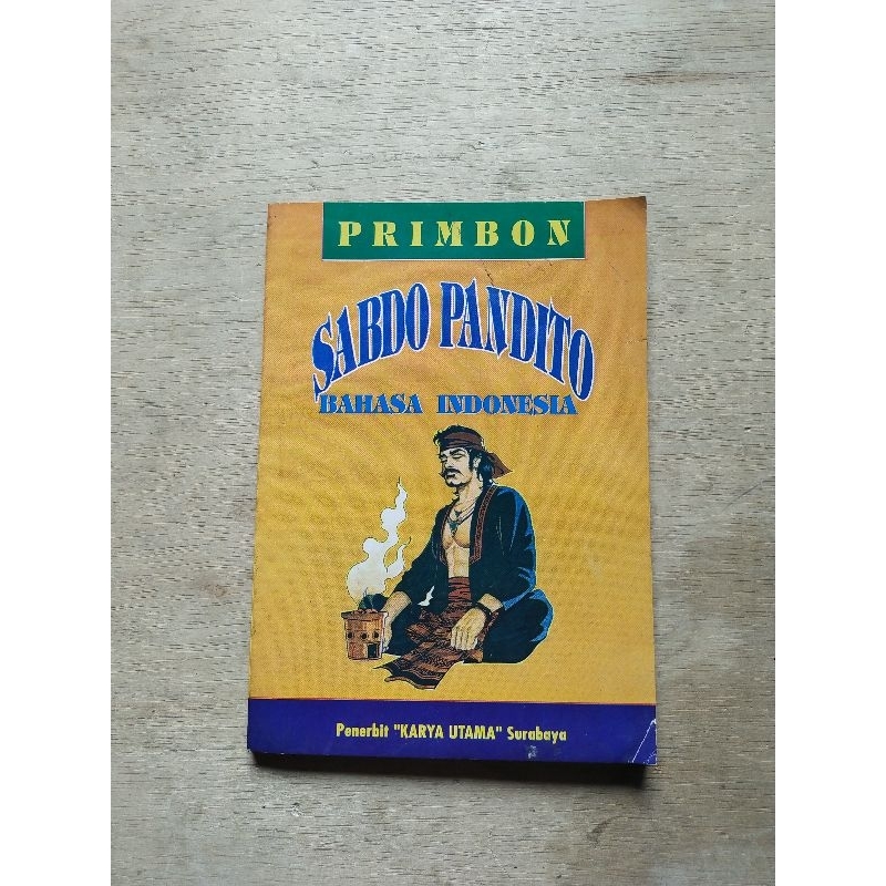 Buku Primbon SABDO PANDITO Bahasa Indonesia