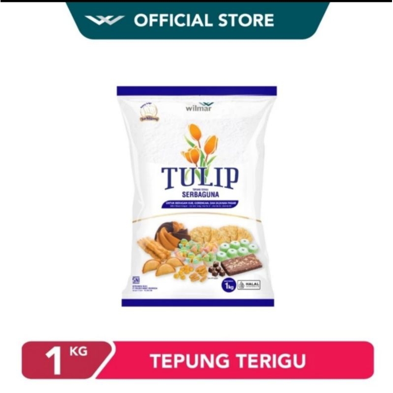 

terigu tulip 1 kg isi 2 pcs