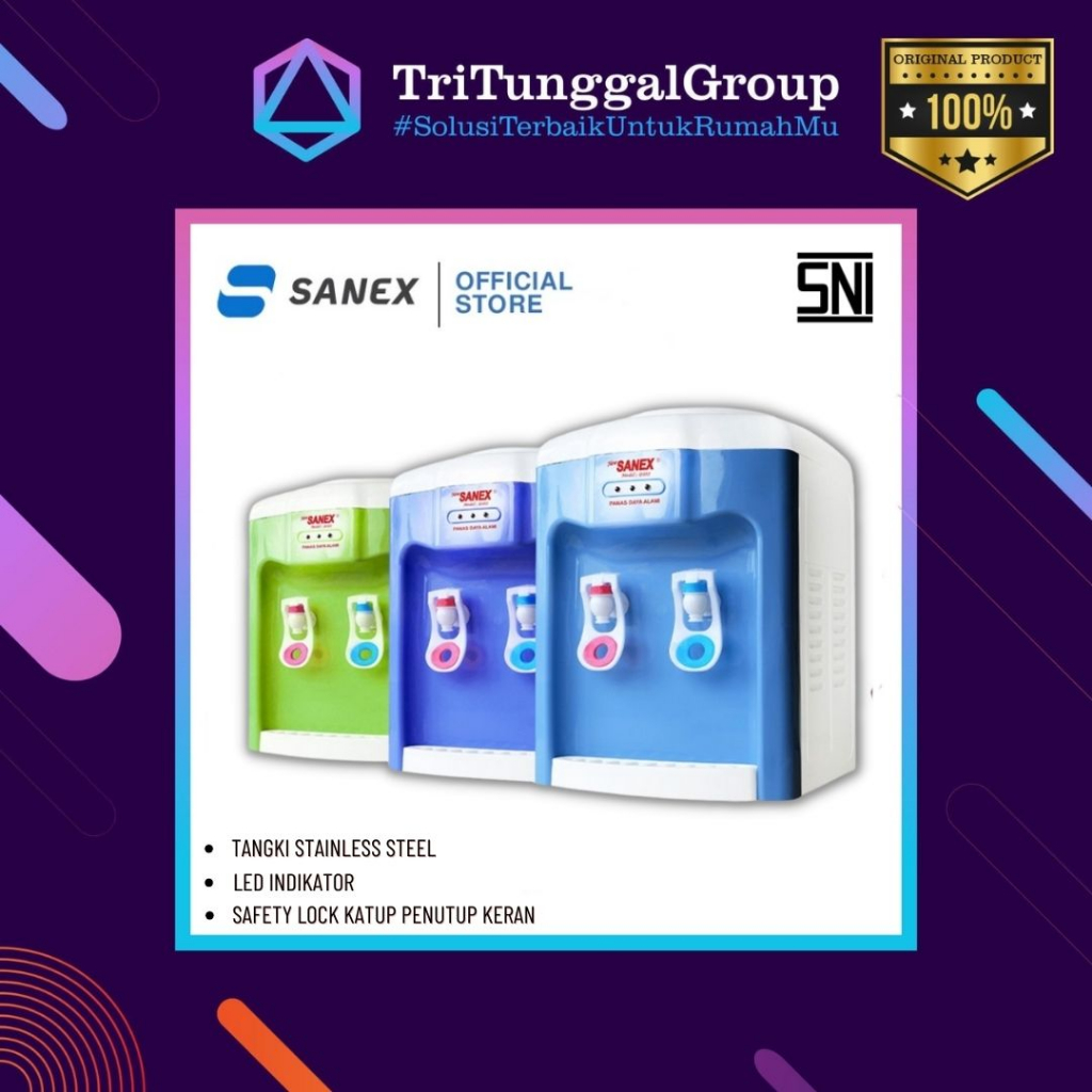 (BAYAR DI TEMPAT) Sanex D102 Dispenser Sanex D102 / D 102 / D-102 Dispenser Portable (100% ORIGINAL)