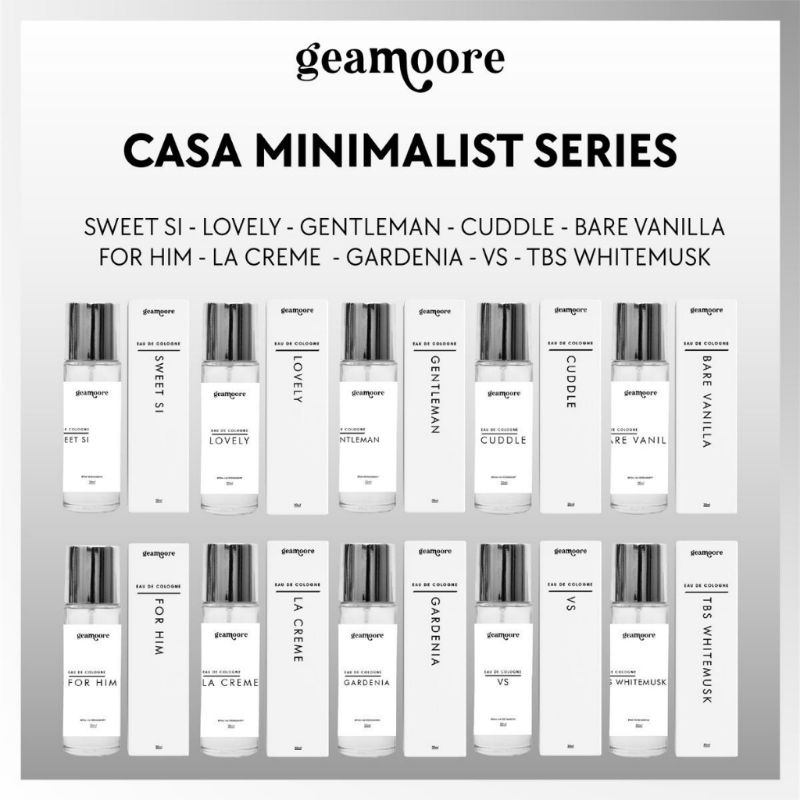 Parfum Geamoore Casa Series 30 ML - Geamoore Botol Catur - Body Mist Yeppu Yeppu - Parfum Unisex Wan