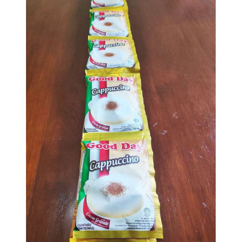 

good day cappucino 1 renceng