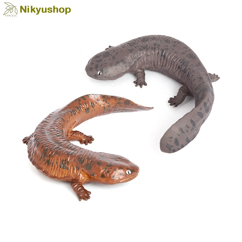 [Nikyushop] Mainan Edukasi Pajangan Miniatur Hewan Giant Salamander