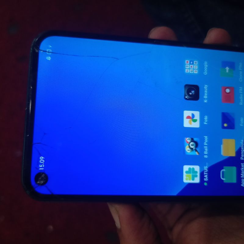 LCD OPPO A53 REALME C17 7i RETAK SENTUH NORMAL