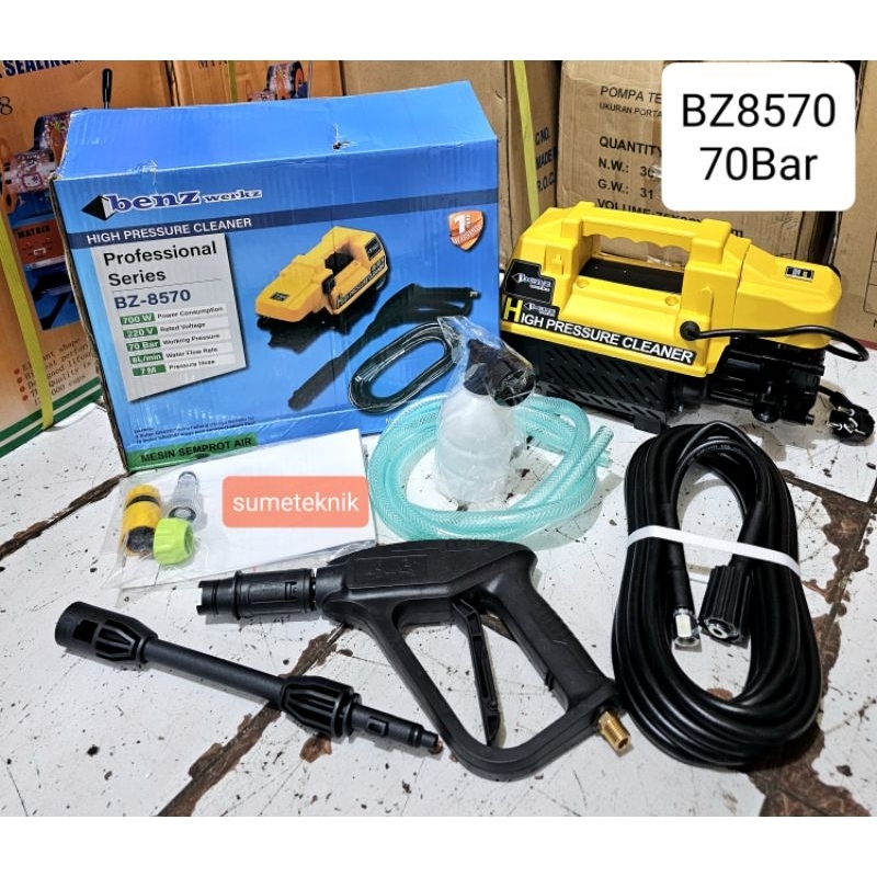 PRODUK TERJAMIN Jet Cleaner Benz BZ8570 Mesin Stimset BZ8570 Benz BZ-8570 Benz High Pressure Jet