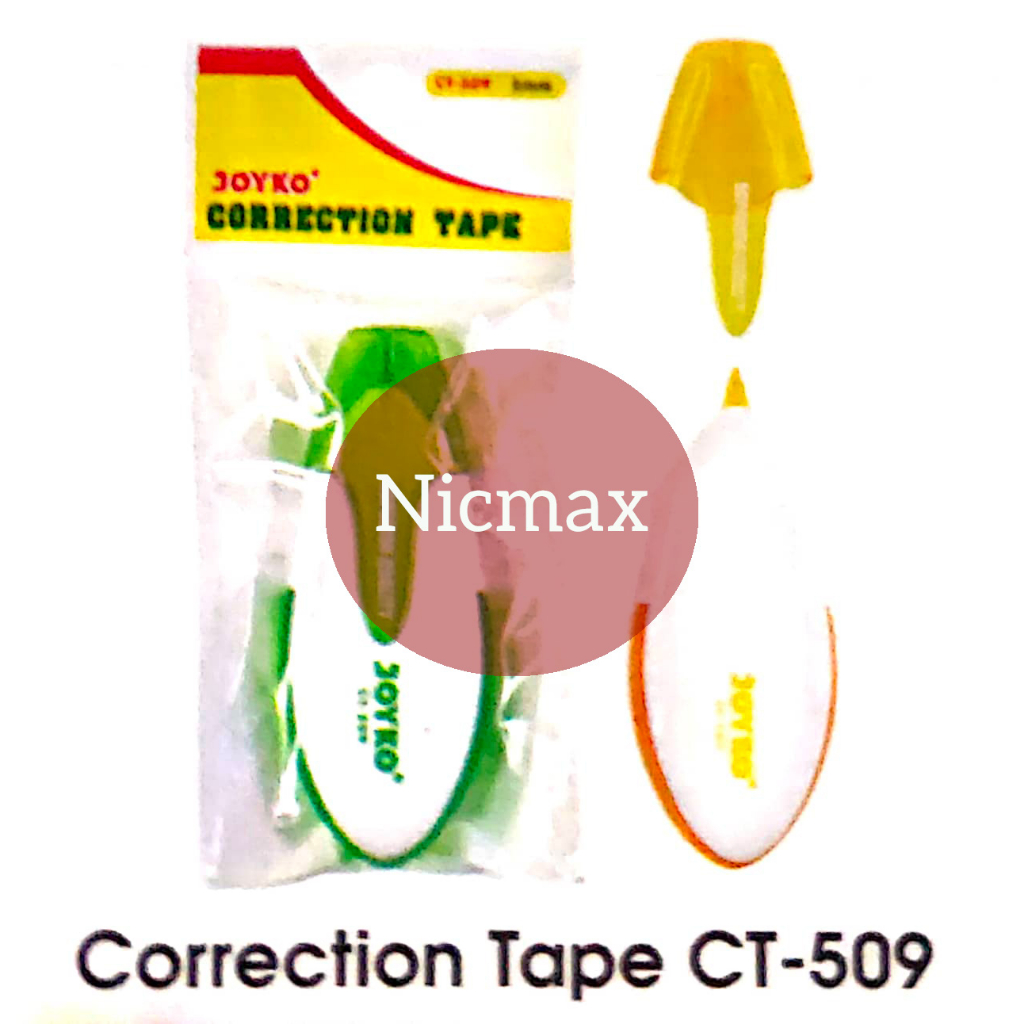 

Correction Tape / Pita Koreksi JOYKO CT-509 / Tip Ex Kertas