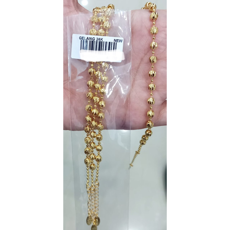 gelang yaxiya warna mas 24k gelang lapis emas gelang viral gelang fashion