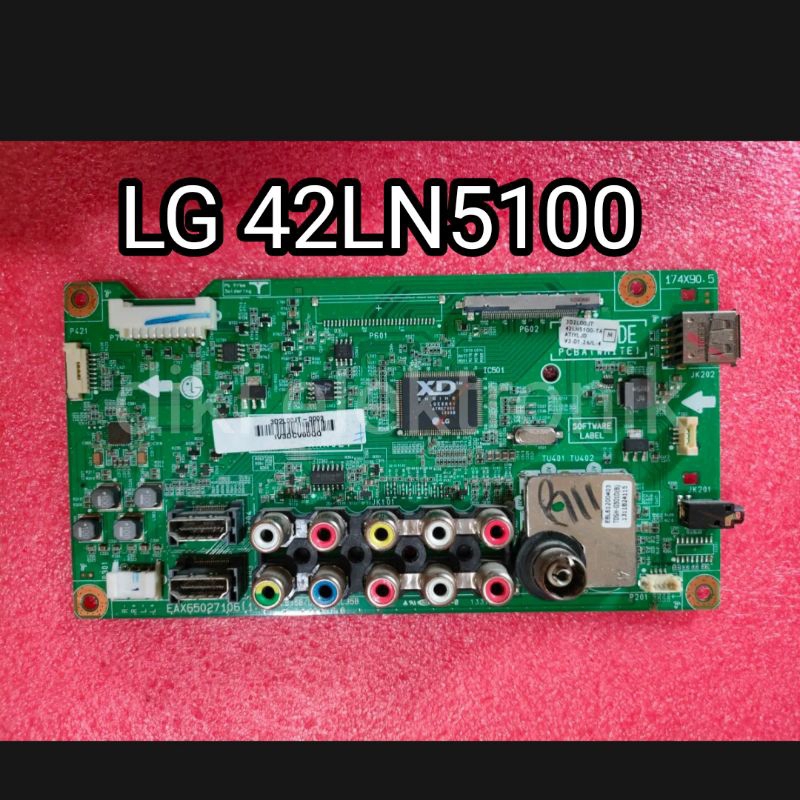 MESIN TV LG 42LN5100-39LN5100 LED - MAINBOARD - MOBO - MB TV LG 42LN5100