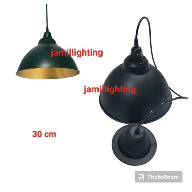lampu gantung industrial bar cafe resto