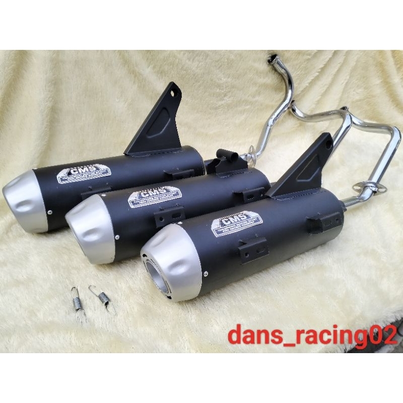 Harga Miring Knalpot Matic Standar Racing Muffler Bas Adem Beat/ Beat Street/ Beat Karbu/ Scoopy/