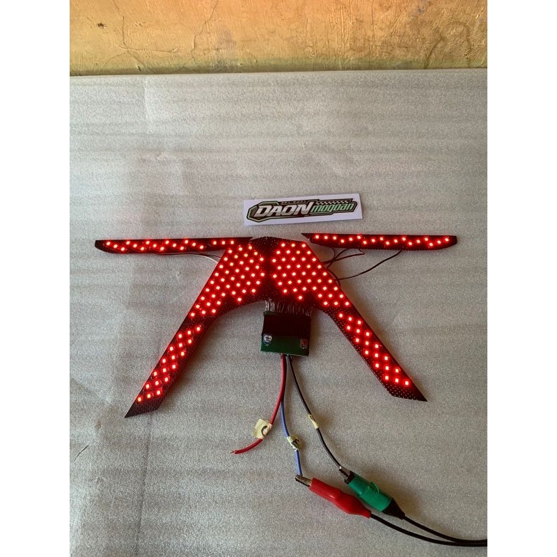 stoplamp running PCX 160 pnp setting otomatis 10 mode led