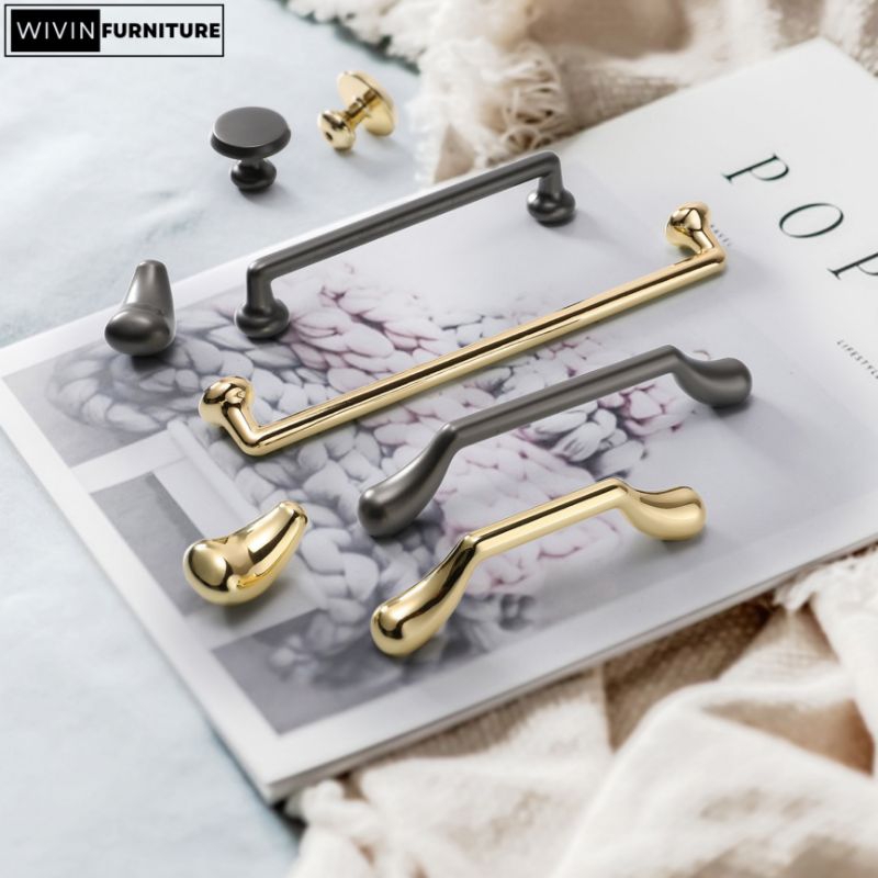 W-04 Handle Lemari Kabinet Tarikan Laci Gagang Pintu Minimalis Modern