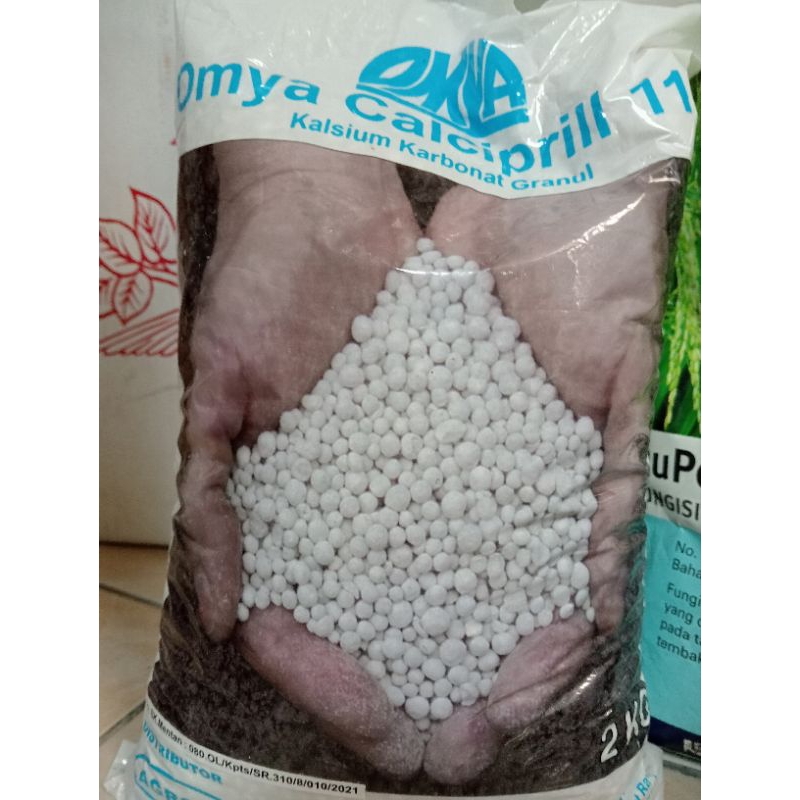 Pupuk Omya Calciprill Granule kemasan Repack 1kg