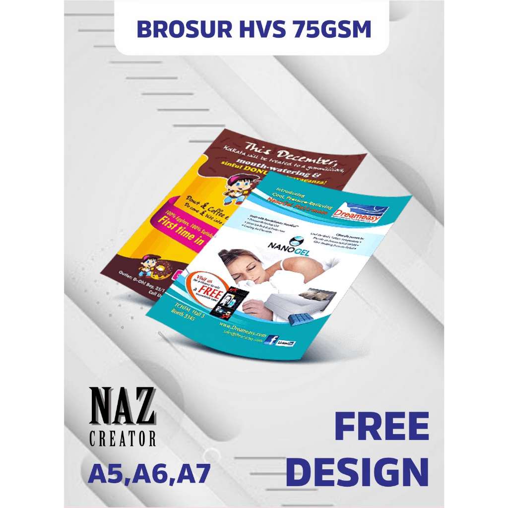 

BROSUR HVS A5,A6,A7 FREE DESIGN