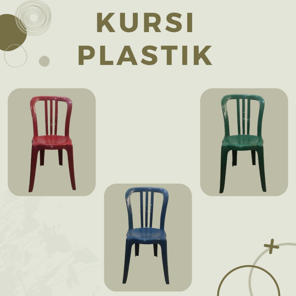 Kursi Sandar Plastik - Kursi Plastik - Kursi Hajatan - Kursi Kondangan - Kursi Sandaran - Kursi Plas