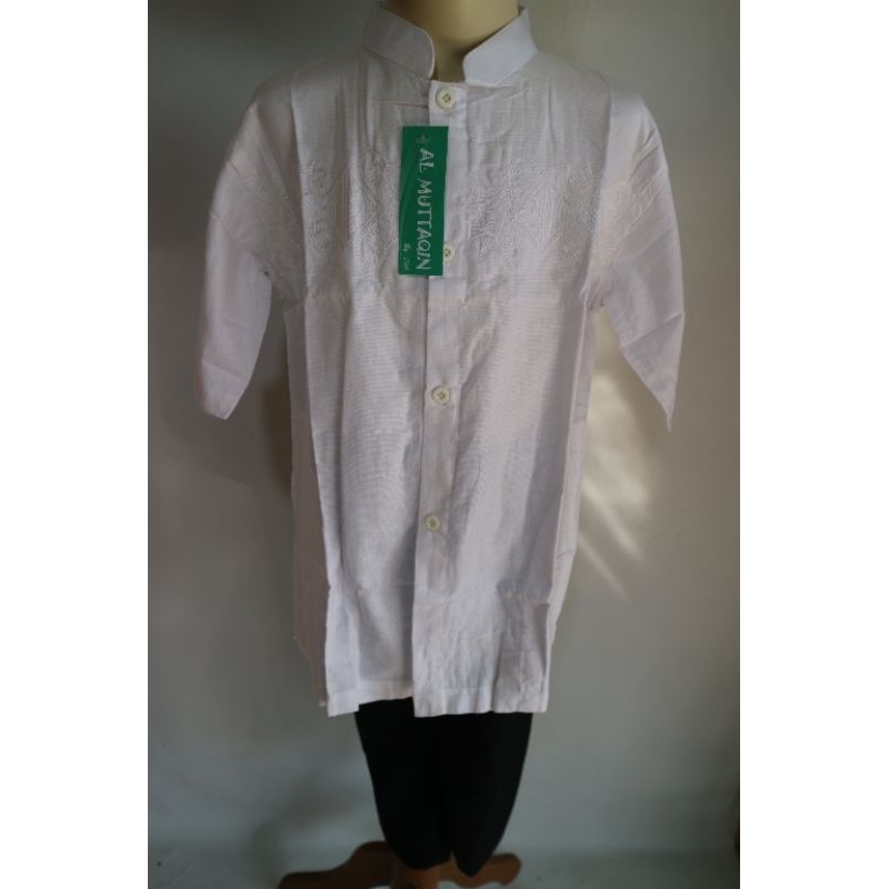 Grosir Baju Muslim Setelan Koko Anak Laki - laki Lengan Pendek Seragam Sekolah Paud TK SD SMP Murah 