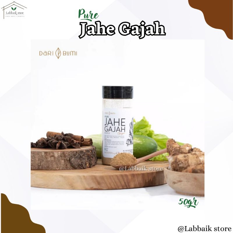 

Dari Bumi Pure Jahe Bubuk 50gr