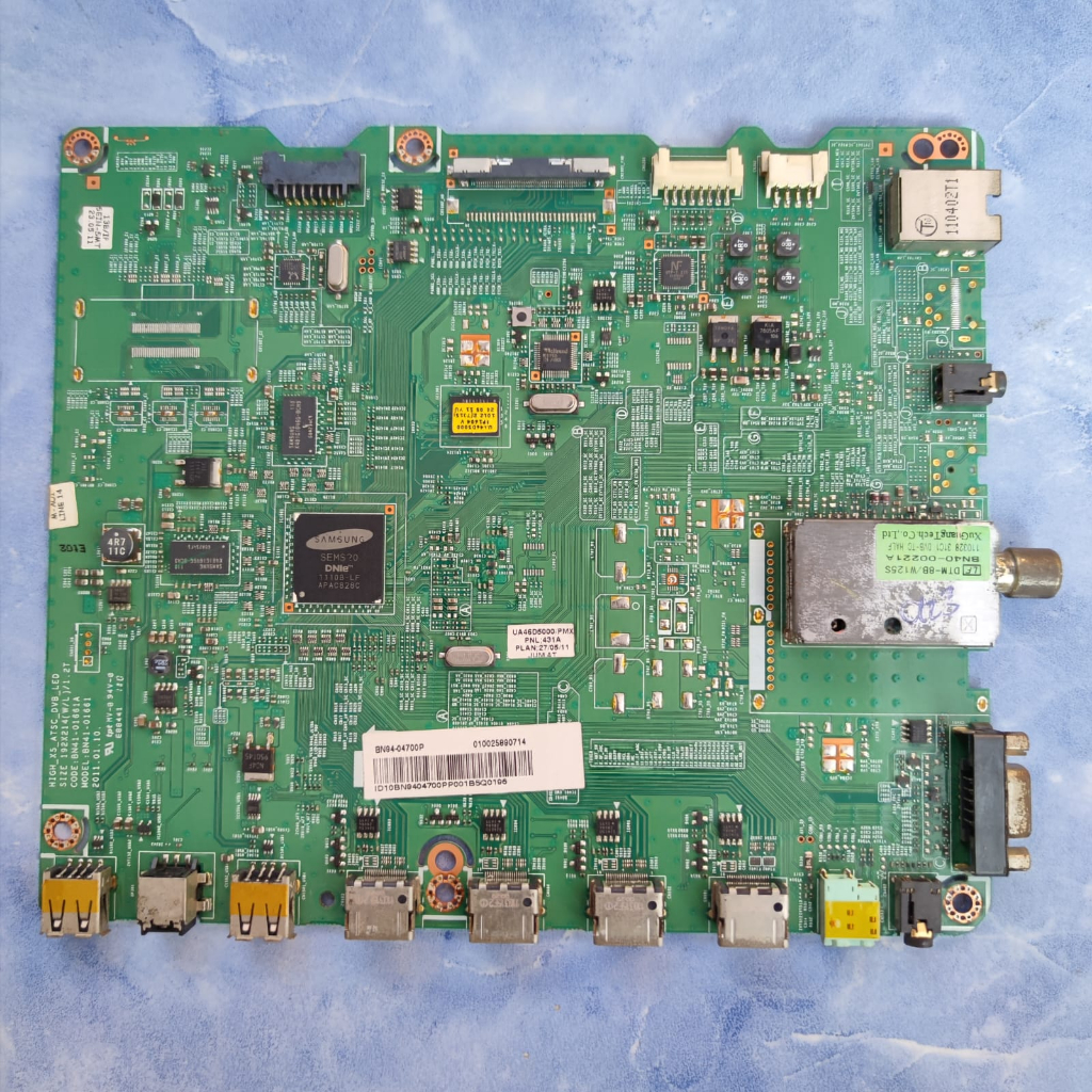 mainboard mobo module mb tv Samsung UA46D5000 UA46D5000PM XXD