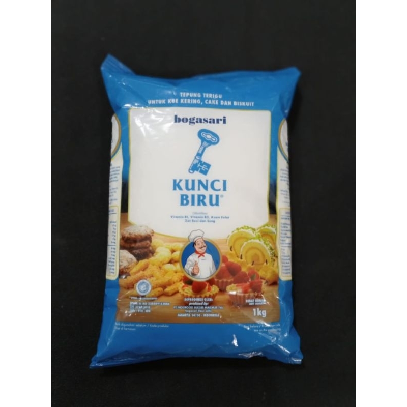 

Tepung terigu KUNCI BIRU Bogasari 1kg