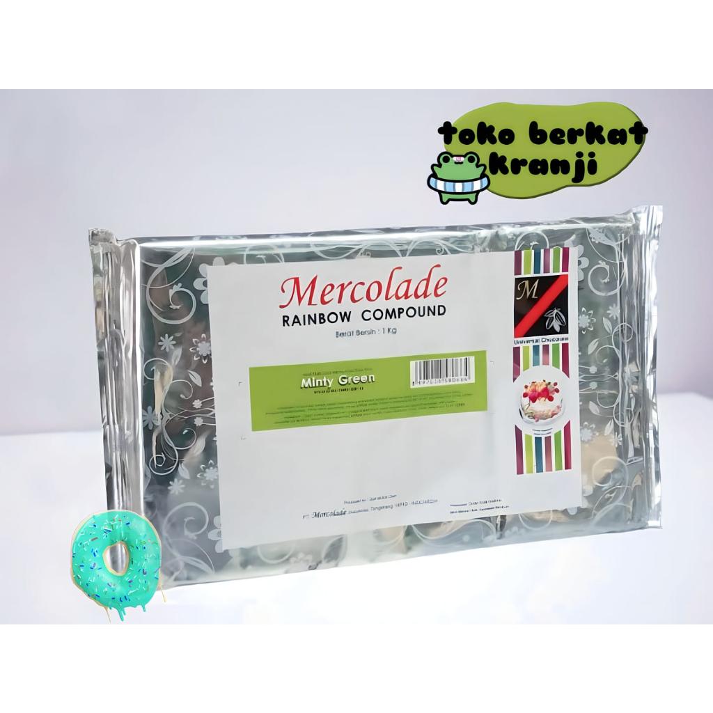 

Mercolade minty green 1kg/lempeng