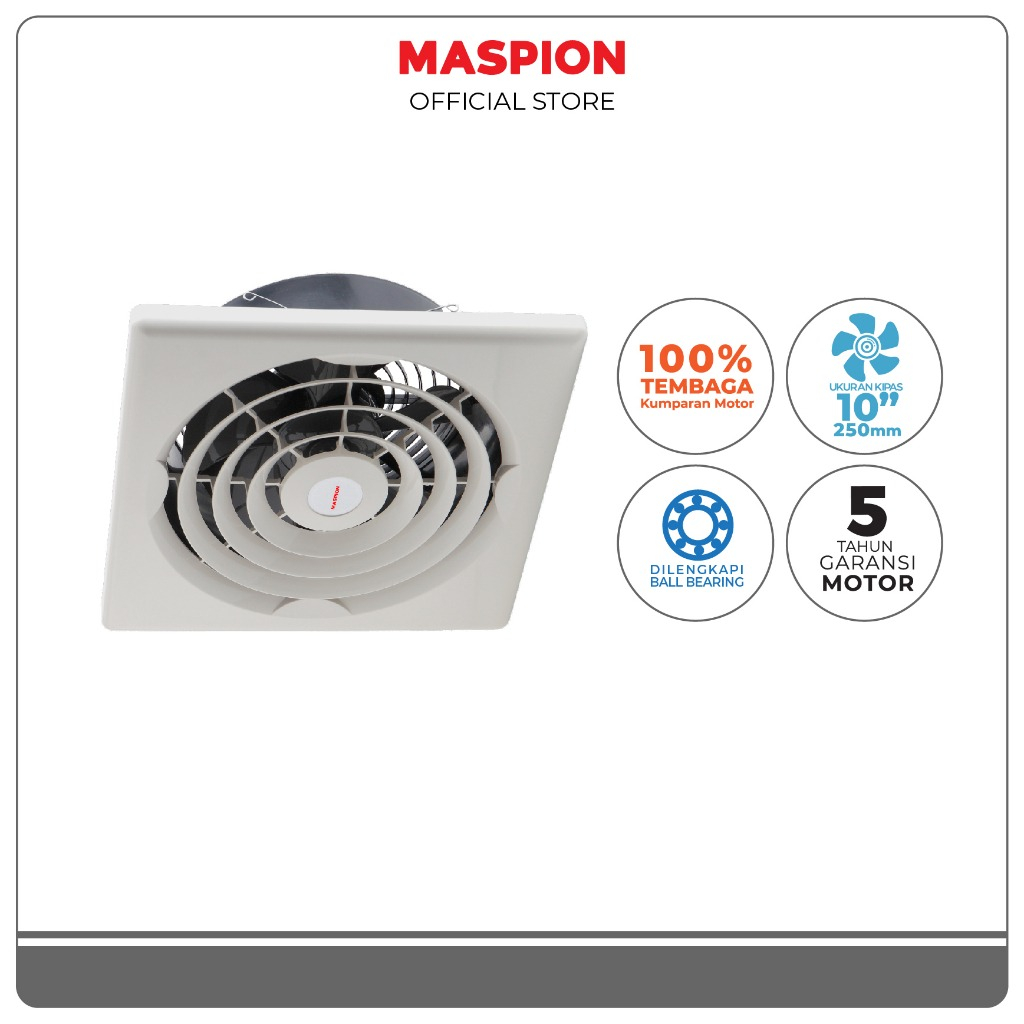 CEILING EXHAUST FAN MASPION 10" CEF 2510