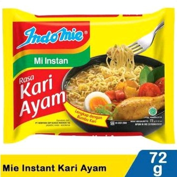 

Indomie kari ayam instan ecer/satuan murah promo