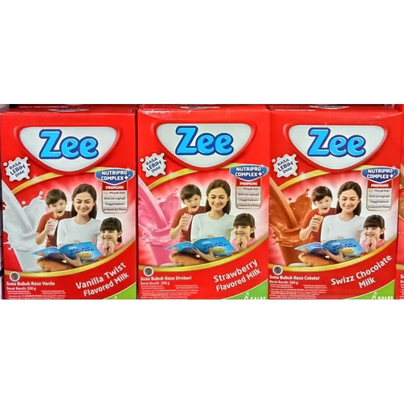 

KIDZEE RASA VANILA, STROBERI, COKELAT 350gr