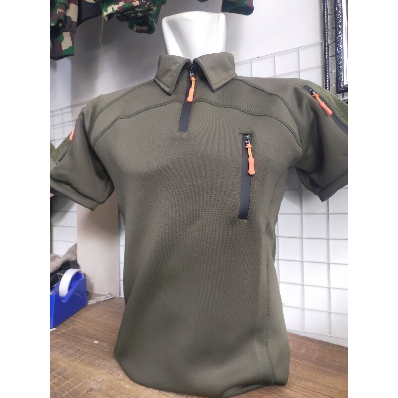 Kaos Bdu Scuba Bdu Tactical Pendek Hijau