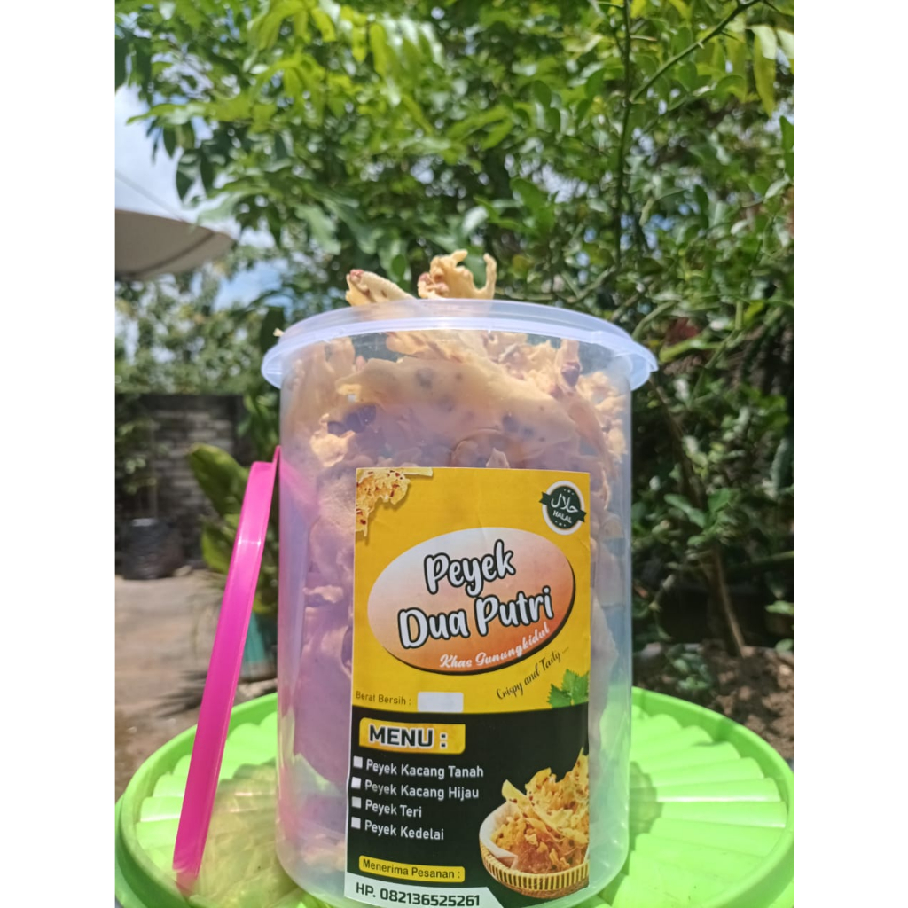 

Peyek Kedelai 400 Toples 5L