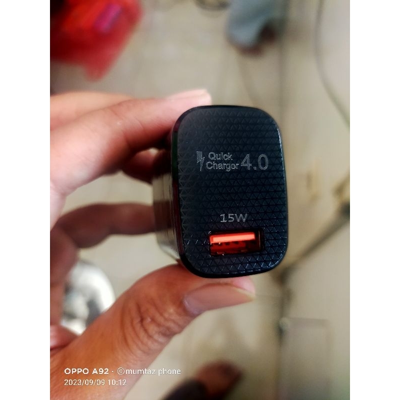 ADAPTOR QUICK CHARGER 4,0 HK 15 WATT