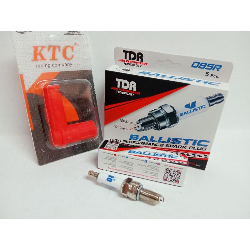 BUSI TDR RACING BALLISTIC PLUS CANGKLONG BUSI RACING VARIO 125/150 BEAT FI SCOOPY FI NMAX AEROX LEXI
