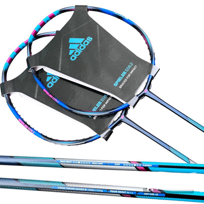 Raket Badminton Bulutangkis Adidas Spieler E08.2 Original COD