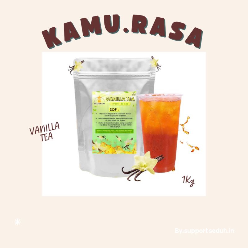 

BUBUK POWER VANILLA TEA 1Kg