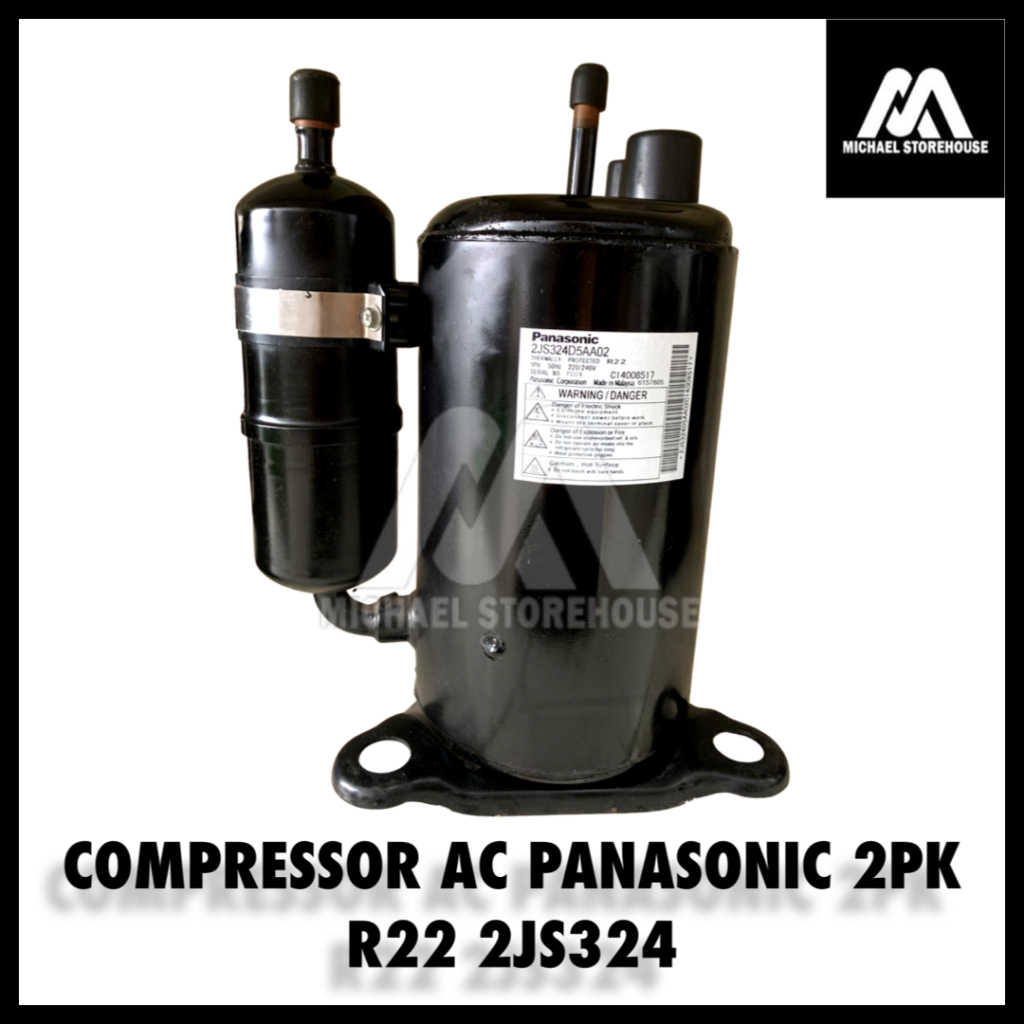 COMPRESSOR AC PANASONIC 2PK R22 2JS324