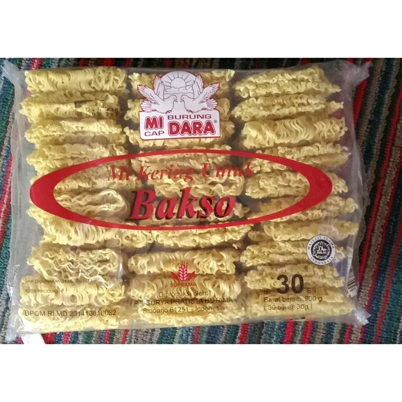 

mie baso ,/mie kering ,,untuk pelengkap/toping seblak baso aci cuanki 1pck(30pcs)