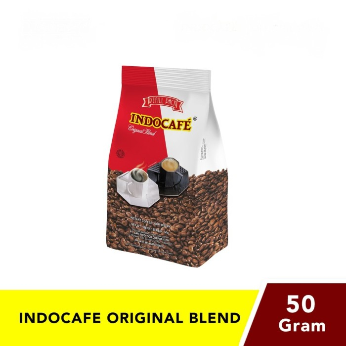 

Kopi Hitam Bubuk INDOCAFE ORIGINAL BLEND 50 gr