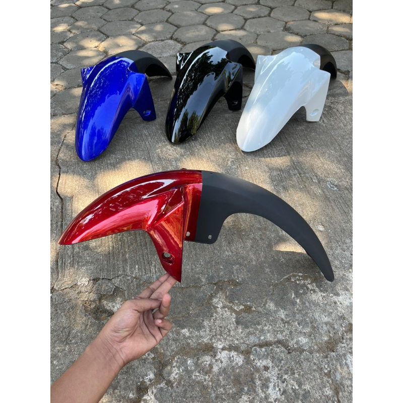 SLEBOR R15 OLD HITAM MERAH BIRU PUTIH SPAKBOR DEPAN KW SUPER